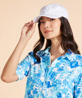 Turtles All Over 刺绣帽子 White 女性正面穿戴视图