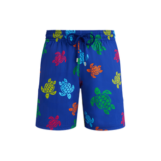 Bañador largo elástico con estampado Tortue Multicolore para hombre Marrakech vista frontal
