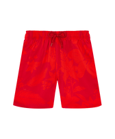 Pantaloncini mare bambino elasticizzati Flower Power Lipstick vista frontale