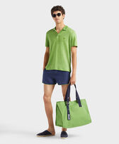 Look Short en Lin Uni Homme  vue de face