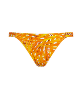 Braguita de bikini tanga con estampado Palm Leaves para mujer Mango vista frontal