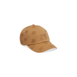 Gorra con bordado integral Turtles Mocha vista frontal