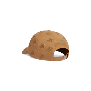 Gorra con bordado integral Turtles Mocha vista trasera