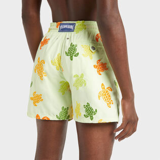 Bañador con bordado Tortue Multicolore para hombre - Edición limitada Macaroon detalles vista 2