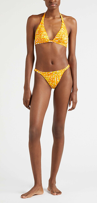 Traje de baño bikini triángulo mujer
